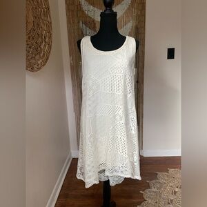 Aziza Ivory Lace Dress